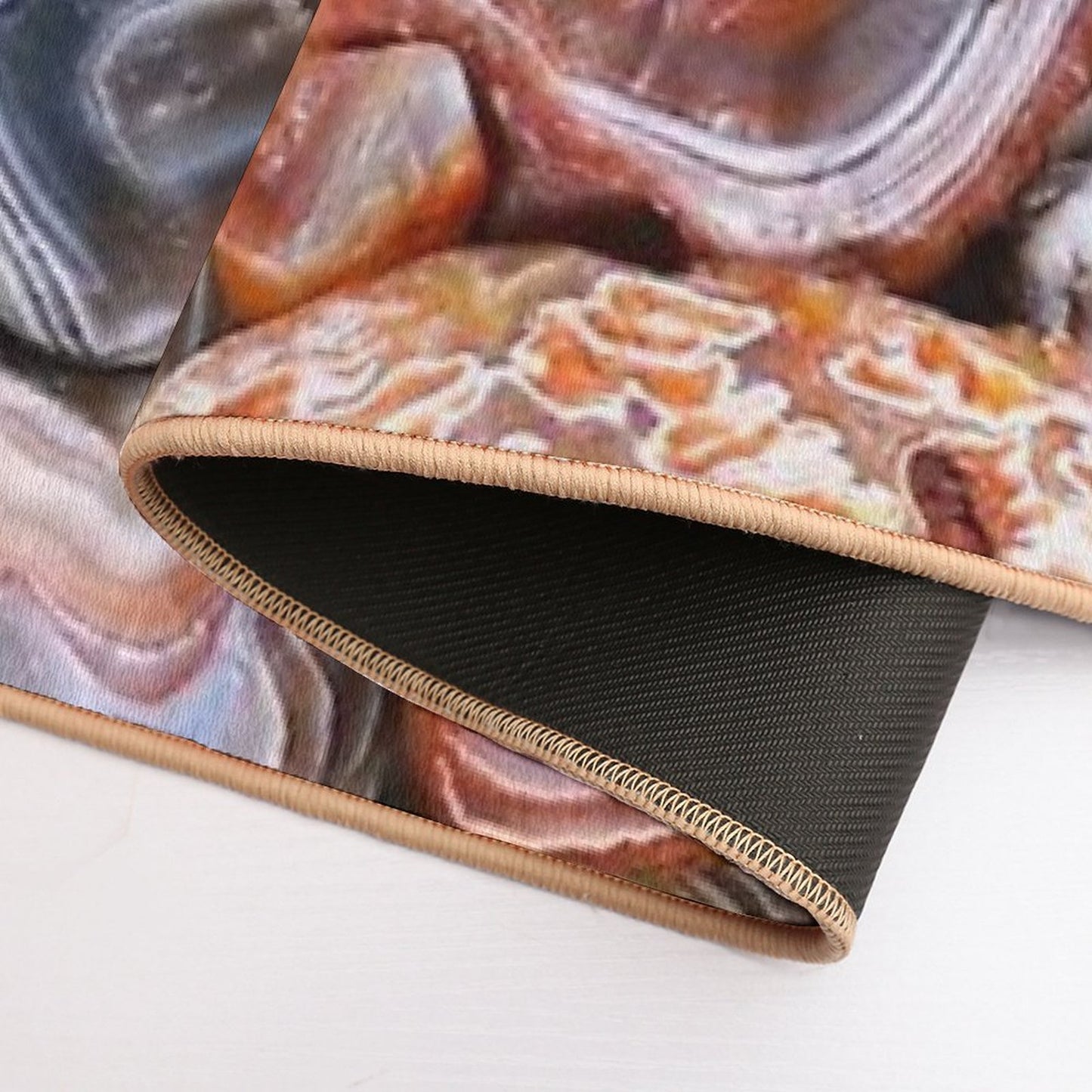 Lake Superior Agates  Repositionable Bath Mat