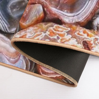 Lake Superior Agates  Repositionable Bath Mat