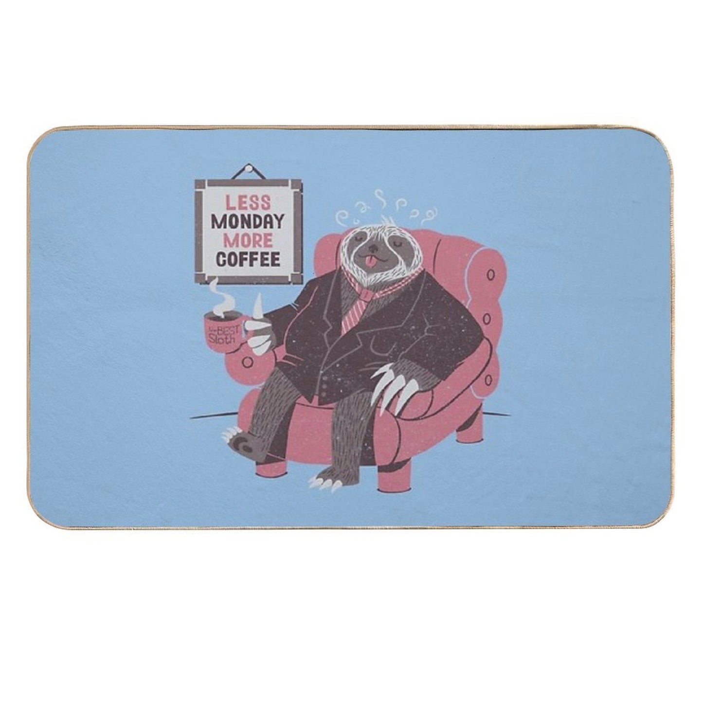 Monday  Non-Slip Bath Mat