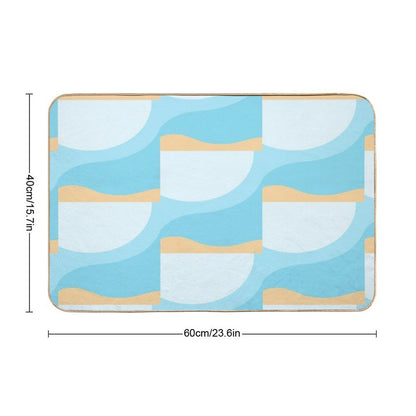 Sea And Sand  Pet-Safe Bath Mat