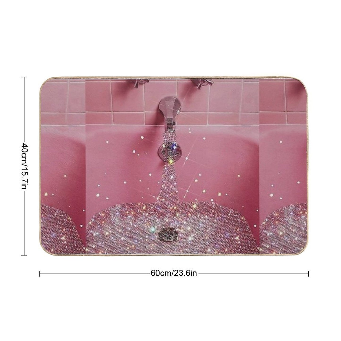 Boujee Bath Pt 2  Non-Slip Bath Mat