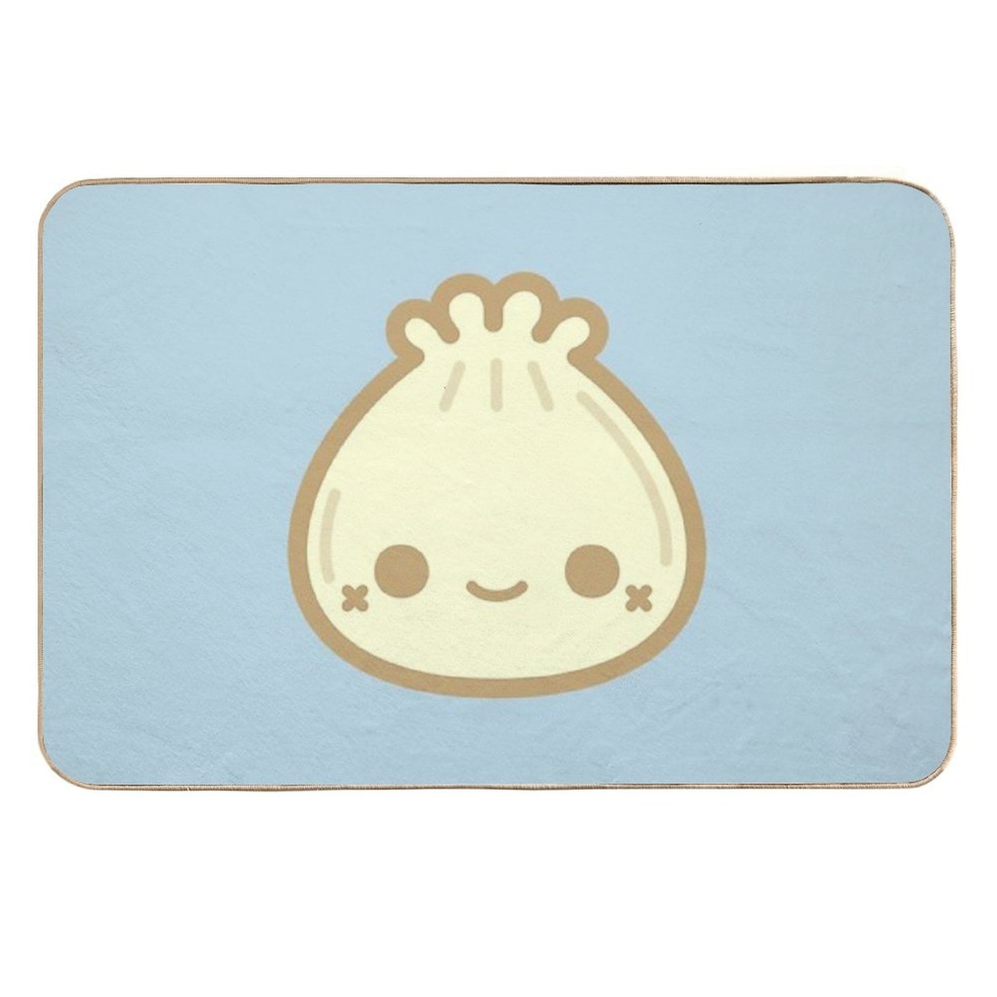 Yummy Cute Steamed Bun  Multi-Purpose Bath Mat