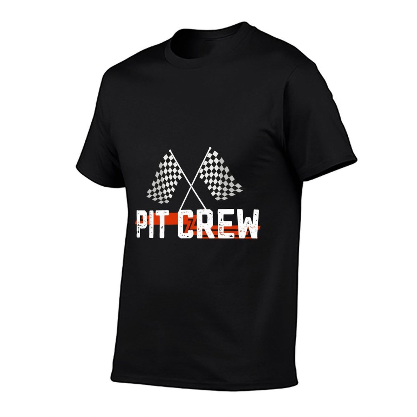 Race Car Driver Birthday Party Racing Family Pit Crew  Easy-care T-Shirt