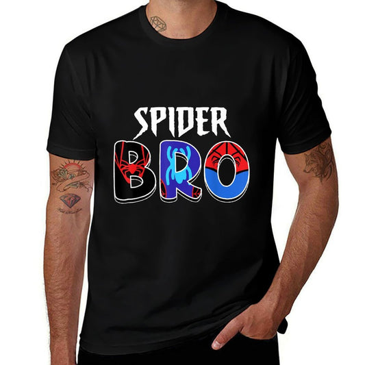 Spider Retro Bro Birthday Matching Family Spider Bday Party  Fade-proof Color T-Shirt