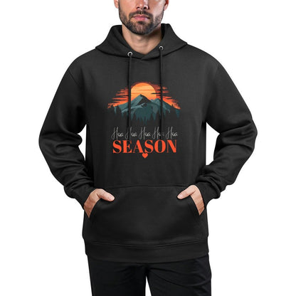 Hoa Hoa Hoa Hoa Hoa Cozy Season Twilight Lover Pine Forest Shrink-Resistant Hoodie