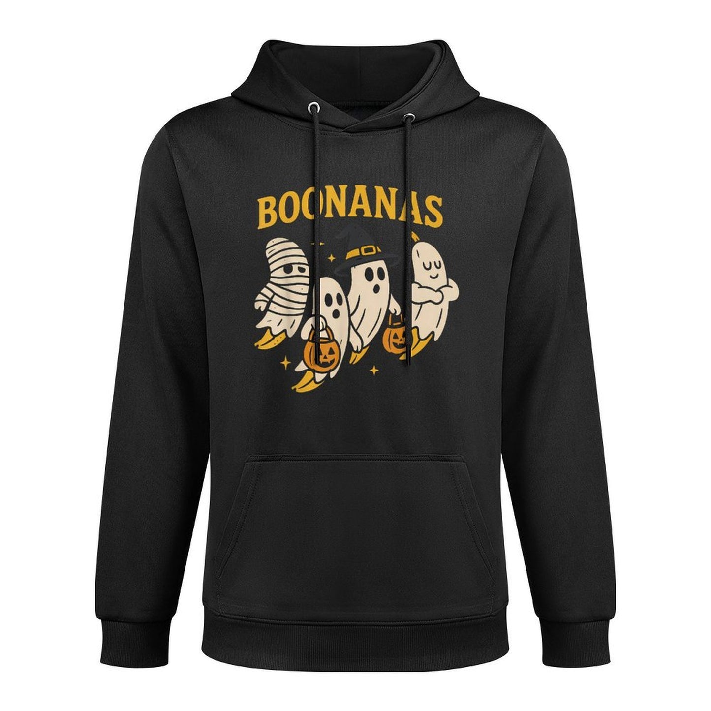 Boonanas Squad Halloween Ghost Spooky Cute Banana Costume Customizable Surface Hoodie