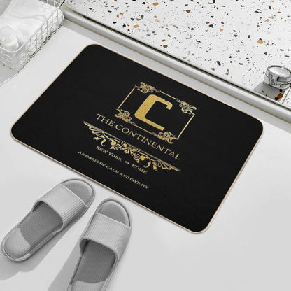 The Continental - Cult Movie  Rapid-Drying Bath Mat