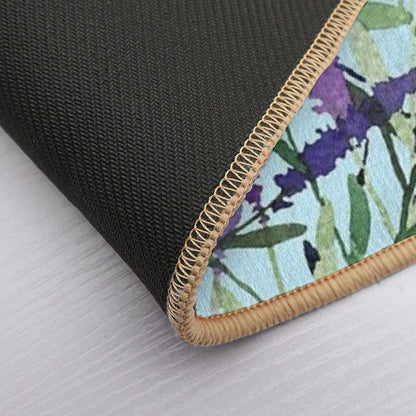 Violet Lavender  Non-Slip Bath Mat