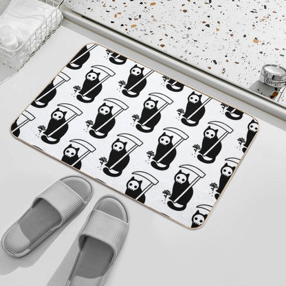 Grim Kitty  Long-Lasting Bath Mat