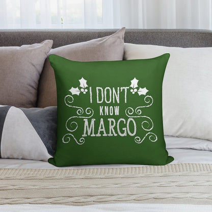 Christmas Vacation Todd And Margo Quote by Kelly Design Company Soft Durable Construction Throw Pillow