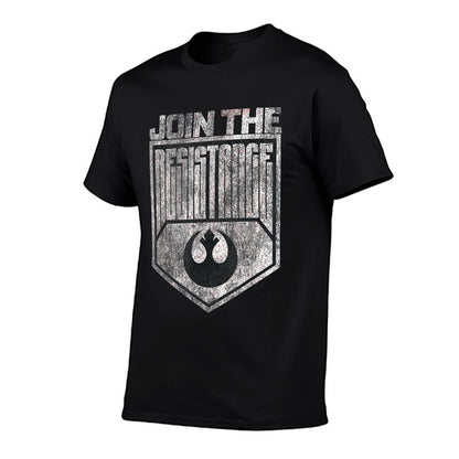 Star Wars Join The Resistance Distressed Center Rebel Badge  Breathable T-Shirt