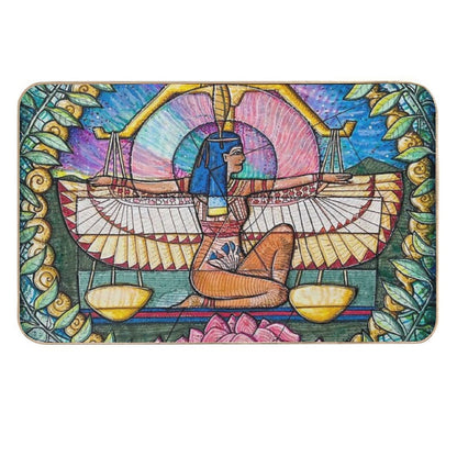 Libra's Balance The Weight of Justice  Rapid-Drying Bath Mat