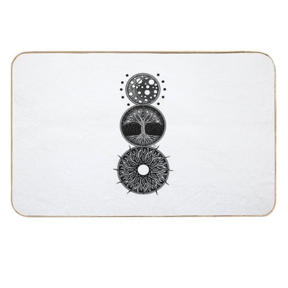 EP. MOON  LIFE  SUN  Odorless Bath Mat