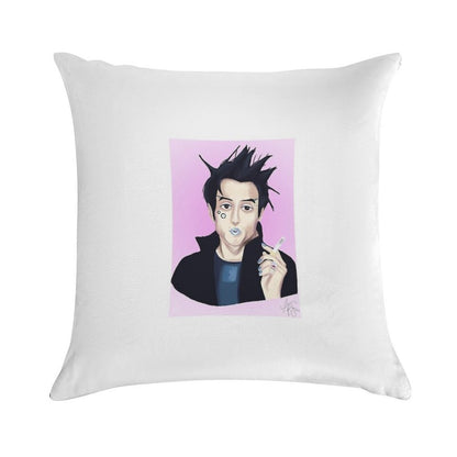 Jay With Cigarette Soft Ultra-Soft Texture Throw Pillow
