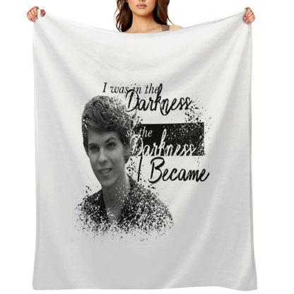 Darkness I Became - Peter Pan Versatility Throw Blanket