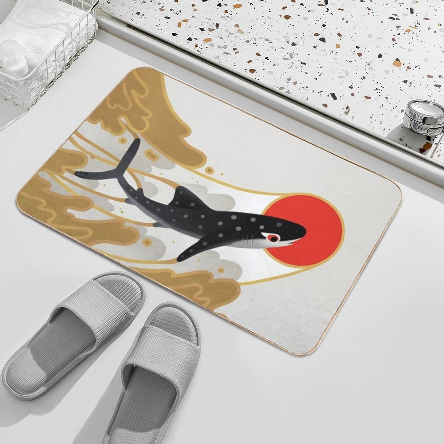 Whale Shark Durable Bath Mat