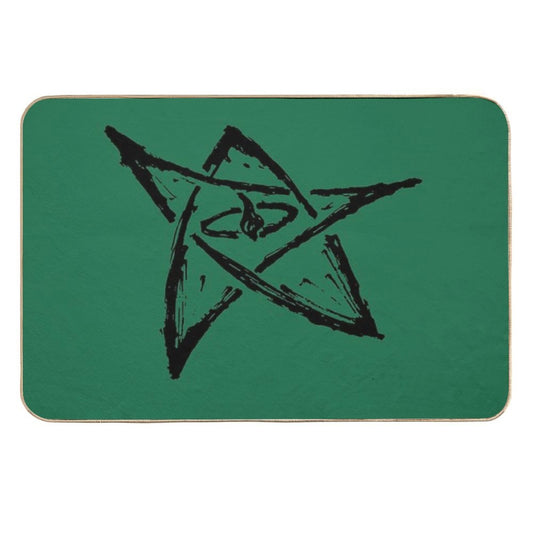 Call of Cthulhu, The Elder Sign - Ink Black  Anti-Trip Bath Mat