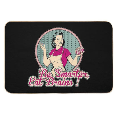 Eat Brains  Rapid-Drying Bath Mat