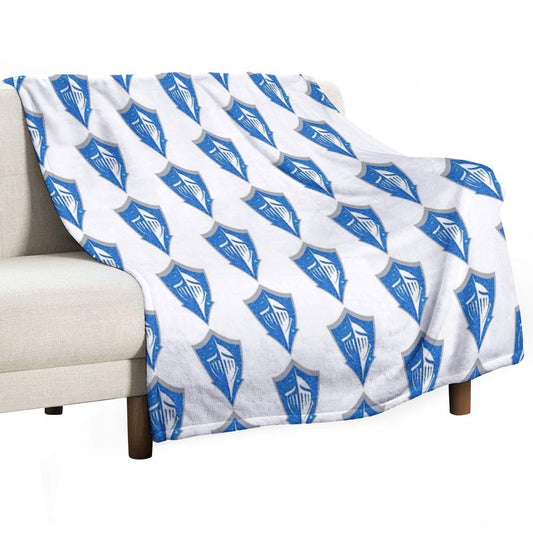 Lynn University Sparkle Logo Plush Throw Blanket