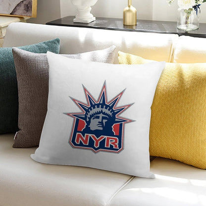 NYR Alternate Soft Anti-Pilling Throw Pillow