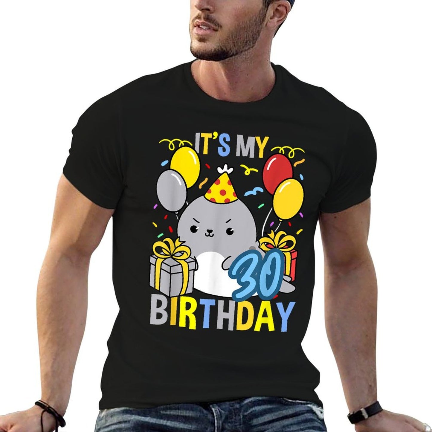 Its My 30th Birthday Seal  Affordable Price T-Shirt