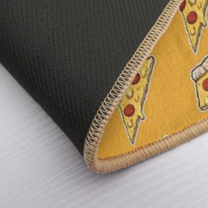 Thunder Cheesy Pizza  High-Traffic Bath Mat