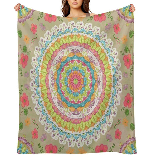 Spring Awakens ★ Compact Throw Blanket