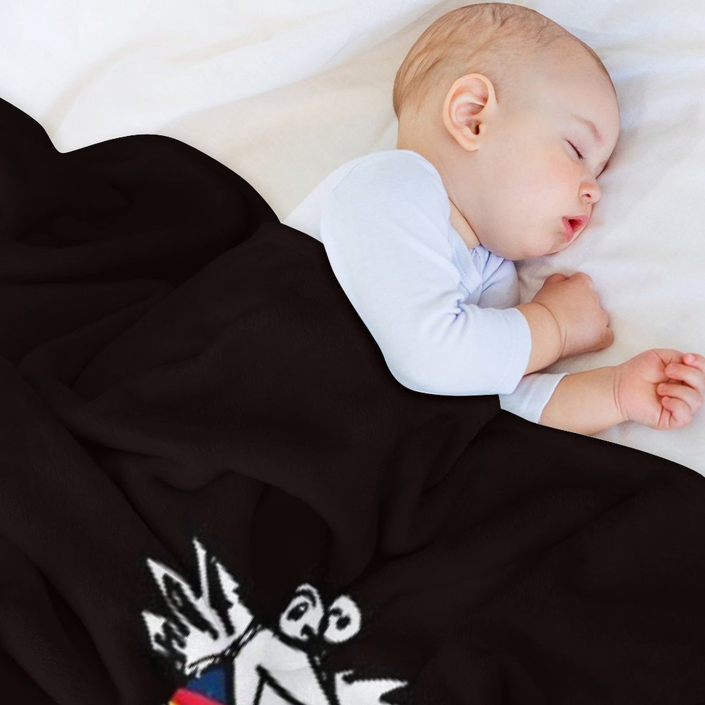 Adelaide Crows Logo Drawing Shrink-resistant Throw Blanket