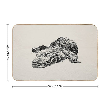 Alligator  Pet-Safe Bath Mat