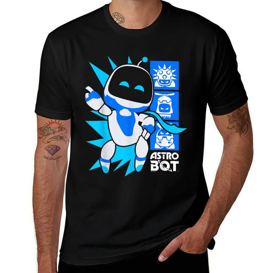 Astro Bot Rescue Mission Victory Pose Game  Odor-resistant T-Shirt