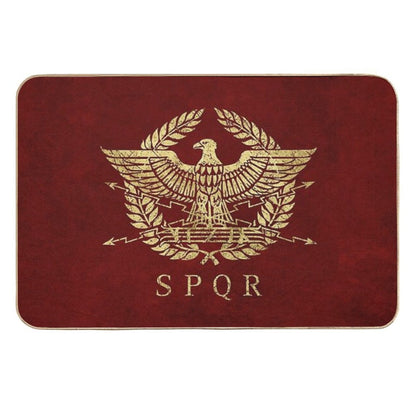 Roman Empire Emblem - Vintage Gold  Versatile Bath Mat