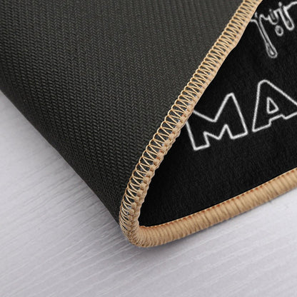 Danse Macarbe  Easy Maintenance Bath Mat