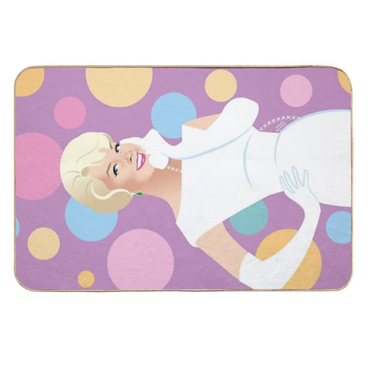 Hello  Stain-Proof Bath Mat