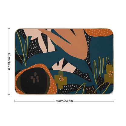 Evening Meadow  Slip-Resistant Bath Mat