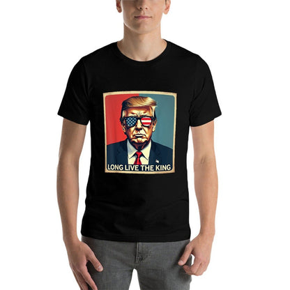 Trump Long Live The King  Graphic-printed T-Shirt