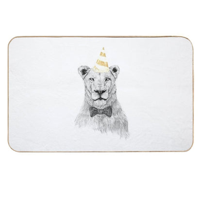Get The Party Started (color)  Rapid-Drying Bath Mat