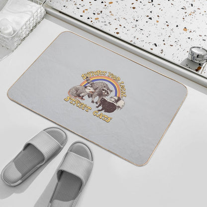 Street Cats  High-Traffic Bath Mat
