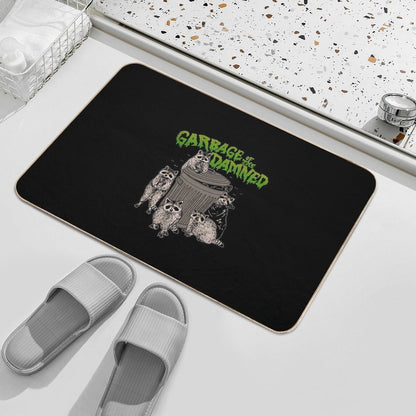 Garbage of The Damned  Easy Maintenance Bath Mat