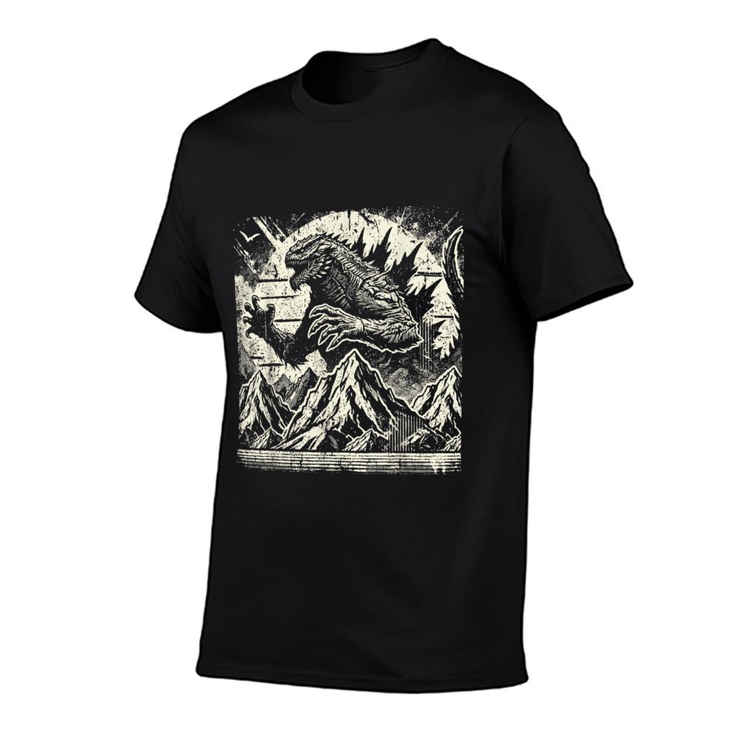 Retro Vintage Japanese Art Vintage Legendary Rare Kaiju  Easy-care T-Shirt