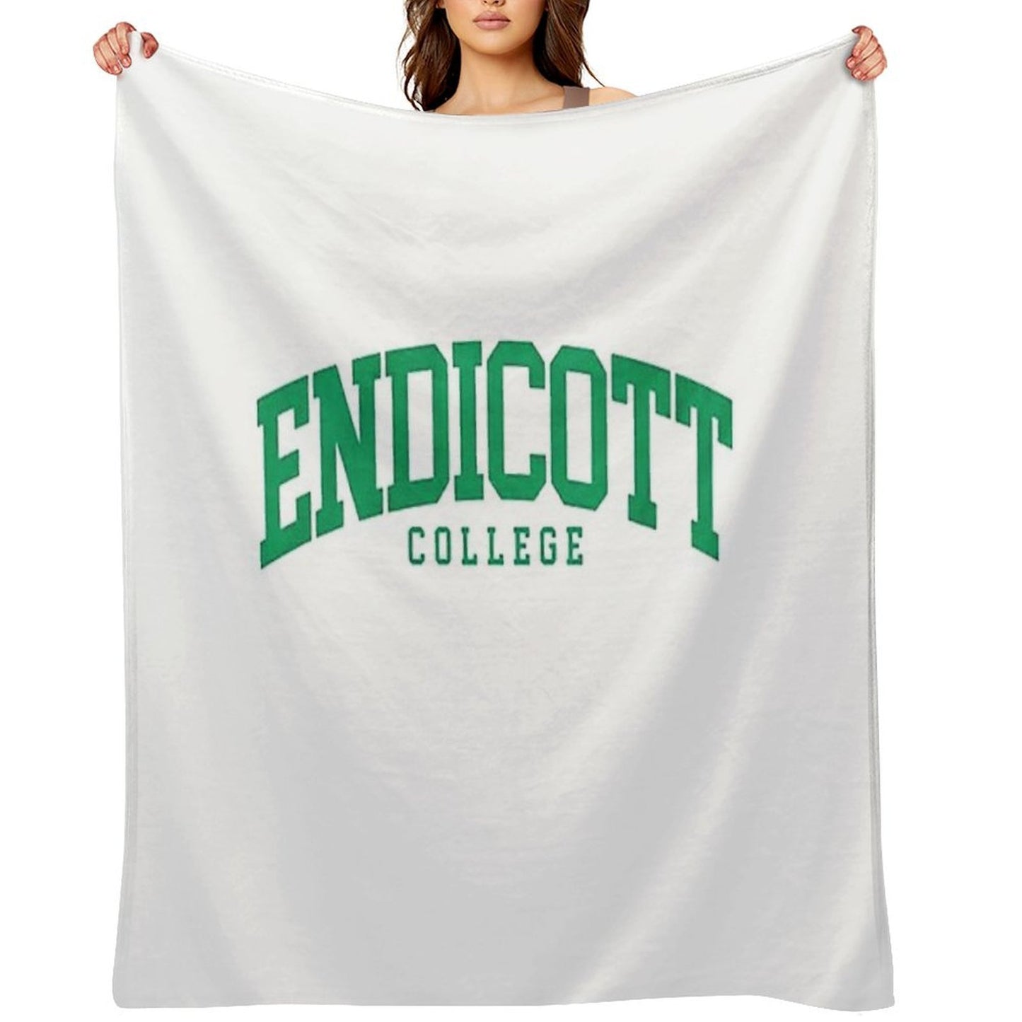 Endicott College Easy Care Throw Blanket