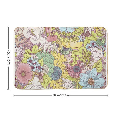 The Wild Side - Summer Durable Bath Mat