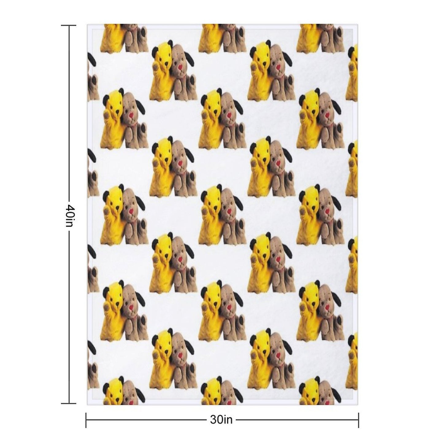 Sooty And Sweep Comfort Throw Blanket