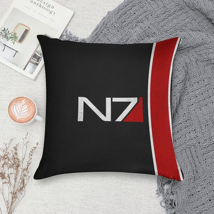 N7 Iconic Design Soft Decorative Cover Throw Pillow