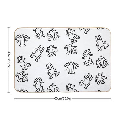 Tiny Dancers  Eco-Friendly Bath Mat