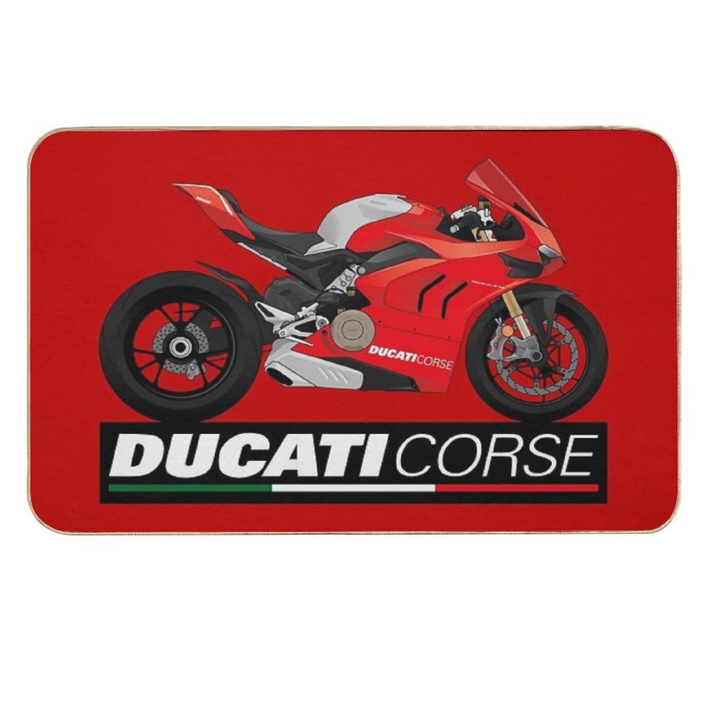 Ducati Panigale V4R  Slip-Resistant Bath Mat