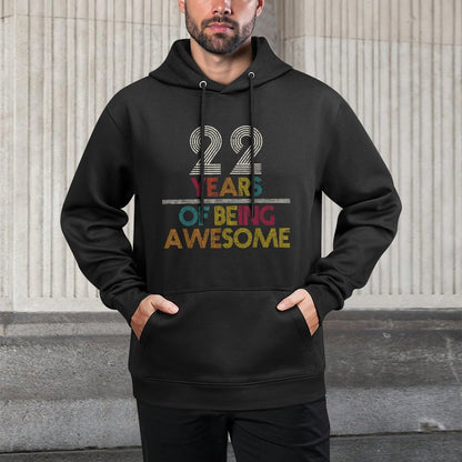 22 Years Of Being Awesome Gift 22 Years Old 22nd Birthday All-Day Comfort Hoodie