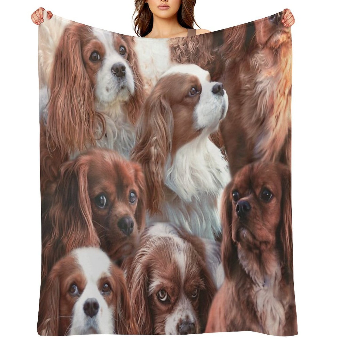 Cavalier King Charles All-season Throw Blanket