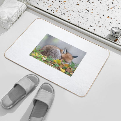 Red Fox  Easy Maintenance Bath Mat