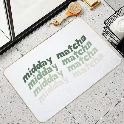 Midday Matcha Durable Bath Mat