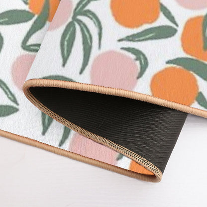 Peach Pattern  Multi-Purpose Bath Mat